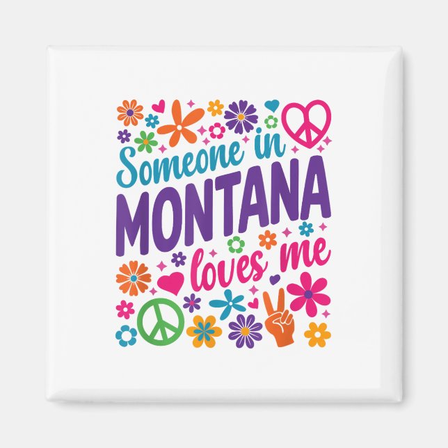 Aimant Quelqu'Un Au Montana M'Aime _1 (Devant)
