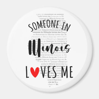 Aimant Quelqu'Un Dans L'Illinois M'Aime L'Aimant