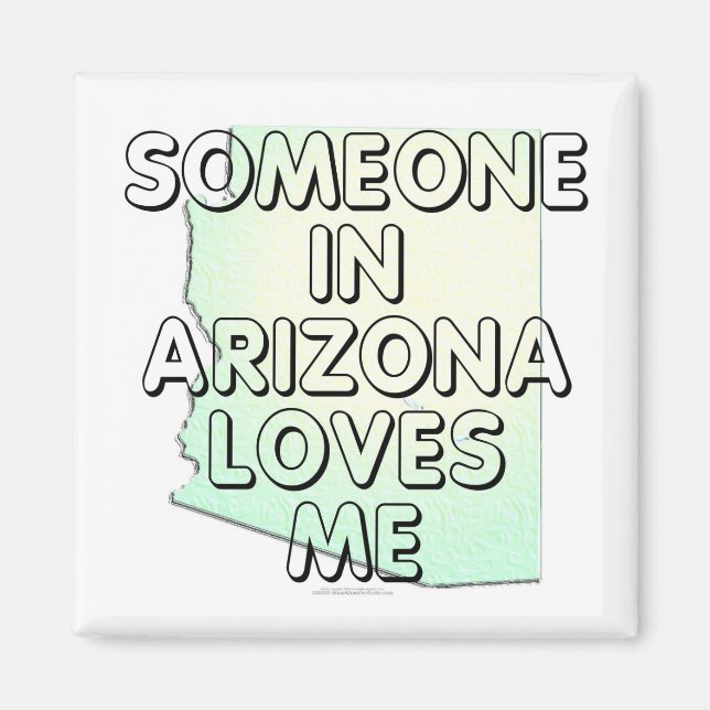 Aimant Quelqu'un en Arizona m'aime (Devant)