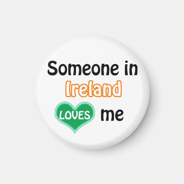 Aimant Quelqu'un en Irlande m'aime (Devant)