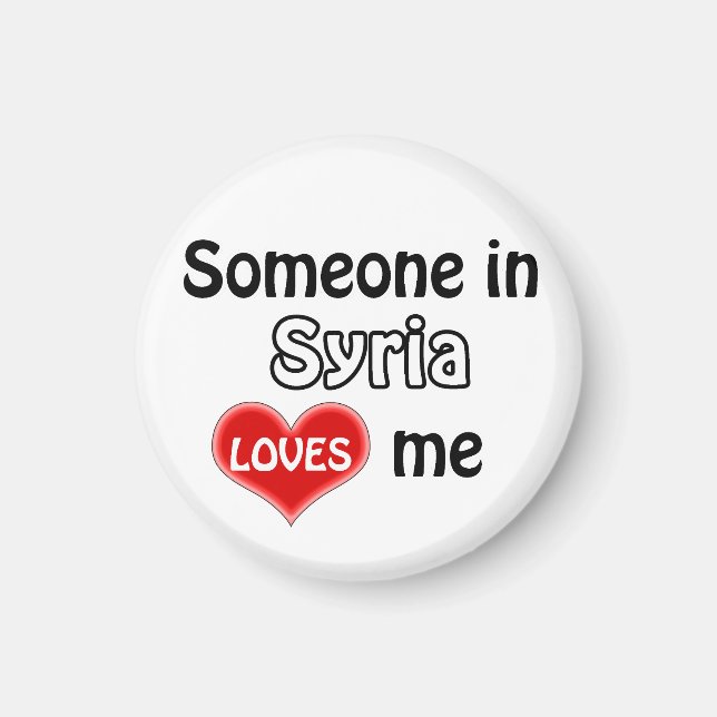 Aimant Quelqu'un en Syrie m'aime (Devant)