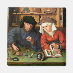 Aimant Quentin Matsys - Le Moneylender et sa femme