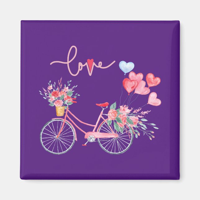 Aimant Qu'est-ce que la Saint Valentin 2023 (Devant)