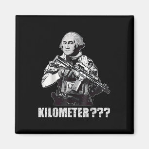Aimant Qu'est-ce qu'un kilomètre George Washington Meme d