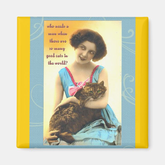 Aimant qui a besoin d'un homme tant de bons chats (Devant)