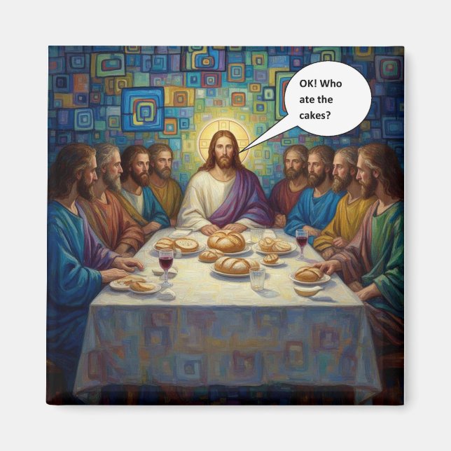 Aimant Qui a mangé les gâteaux (Devant)