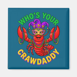 Aimant Qui est crawdaddy écrevisse bouffon perles mardi g