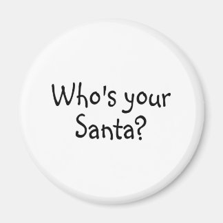 Aimant Qui est votre Père Noël 2