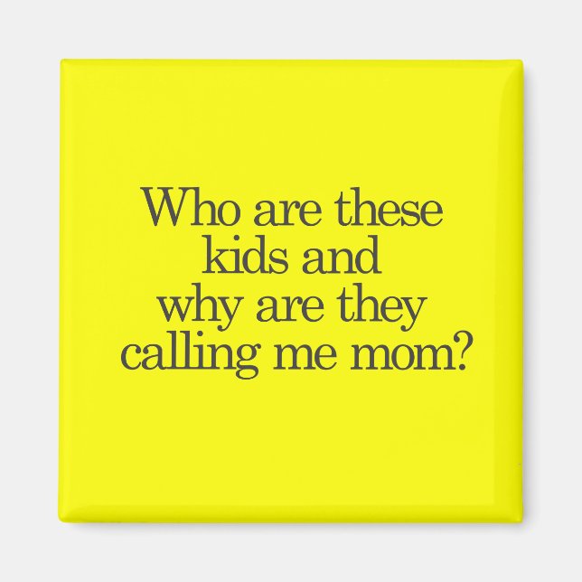 Aimant Qui sont ces enfants (Devant)