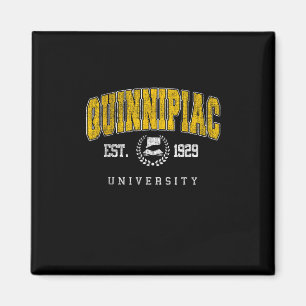 Aimant Quinnipiac Arc Collège Vintage Sports sportifs De