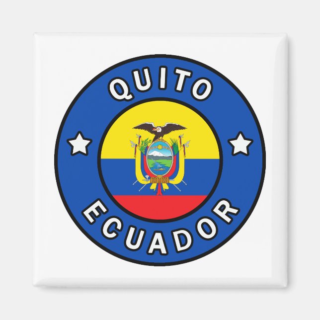 Aimant Quito Équateur (Devant)