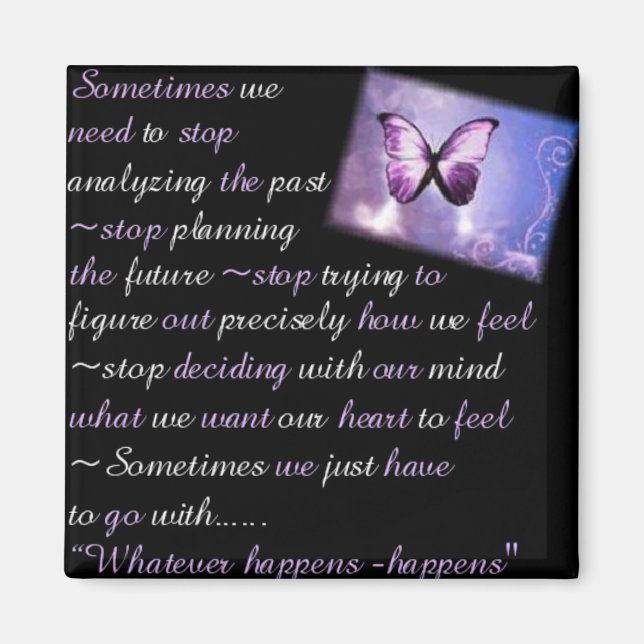 Aimant Quoi qu'il arrive ... (Devant)