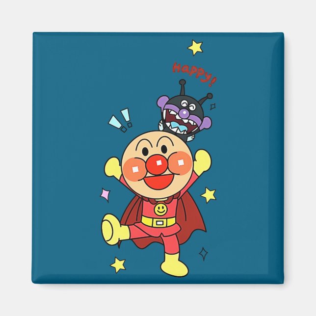 Aimant Quoi qu'il en soit Anpanman Nouveau  (Devant)