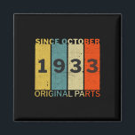 Aimant Quota rétro de Funny Birthday<br><div class="desc">Quota rétro de Funny Birthday</div>