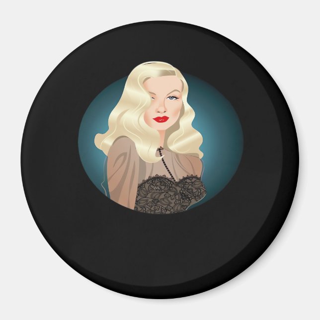 Aimant Quote Peekaboo Éffrayant (Devant)