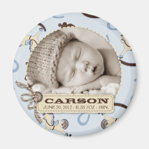 Aimant R de garçon de cheval de basculage