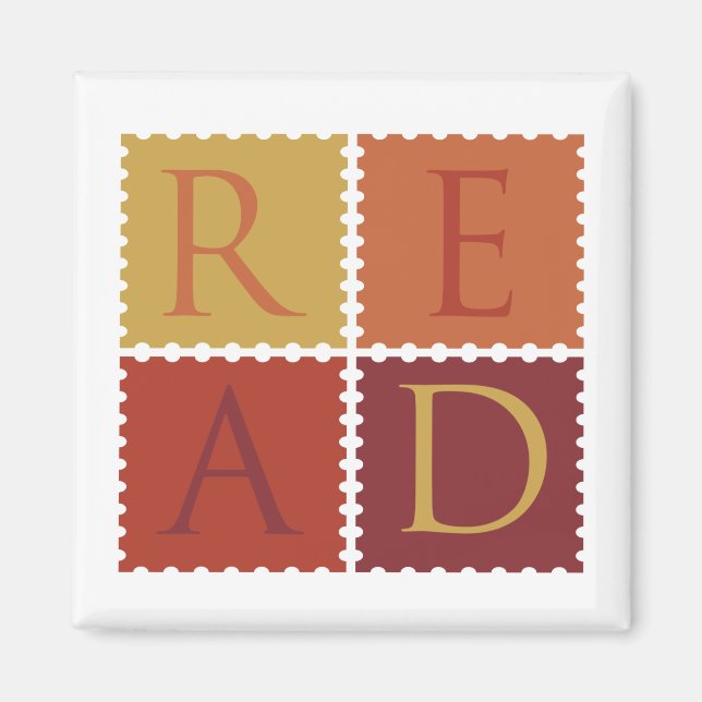 Aimant R-E-A-D (léger) (Devant)