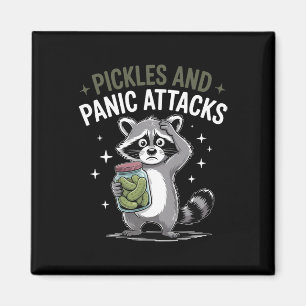 Aimant Raccoon Pickles et crises de panique Santé mentale