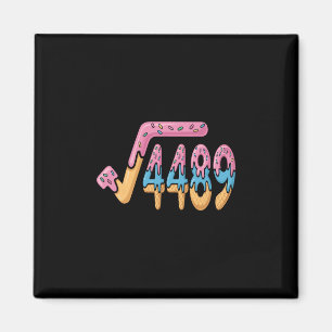 Aimant Racine carrée drôle 4489 Drôle 67 Math Glace Mem