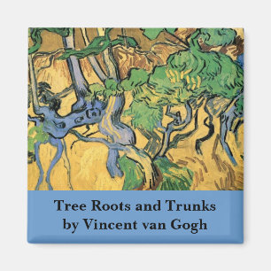Aimant Racines et troncs d'arbres par Vincent van Gogh