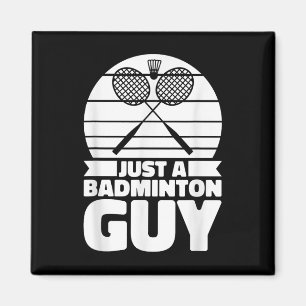 Aimant Racquet Volant de badminton Court - Juste Un Badmi