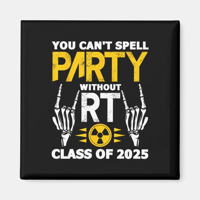 Aimant Rad Tech Étudiant Rt Cl De 2025 Radiologie Diplôme (Devant)