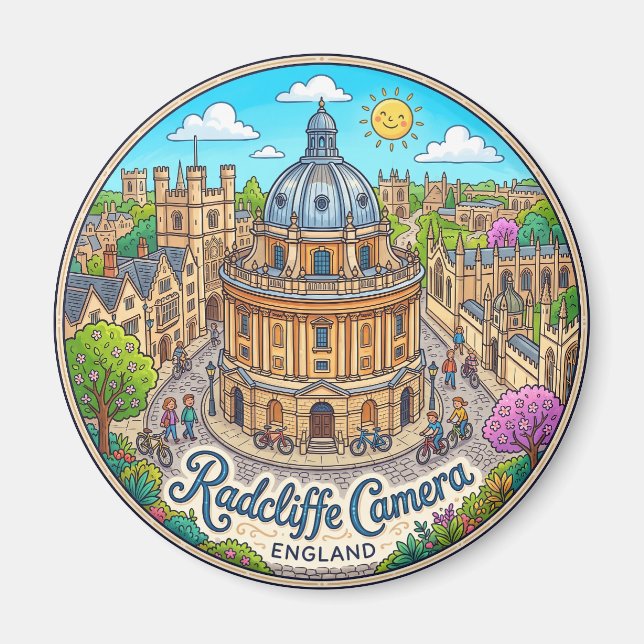 Aimant Radcliffe Camera Angleterre (Devant)