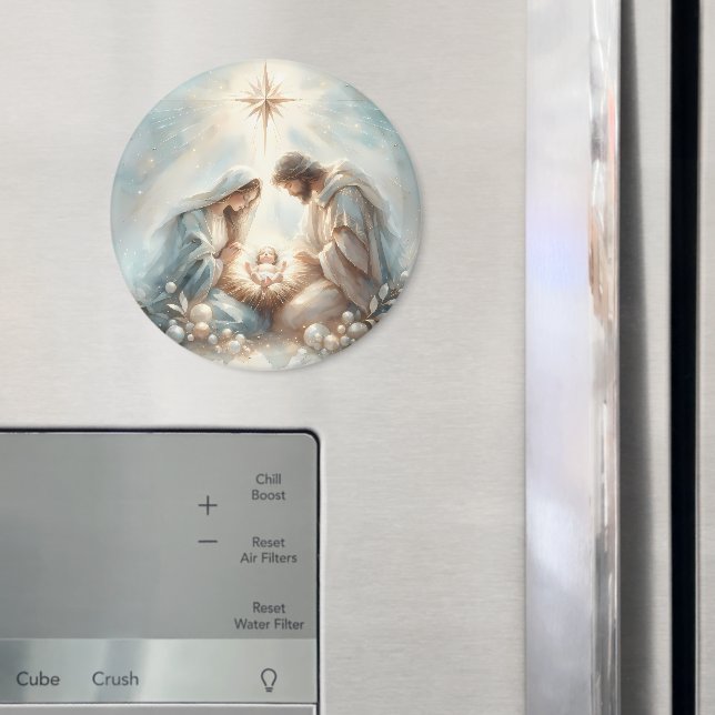 Aimant Radiant Holy Family Nativity Scene (In situ (réfrigérateur))