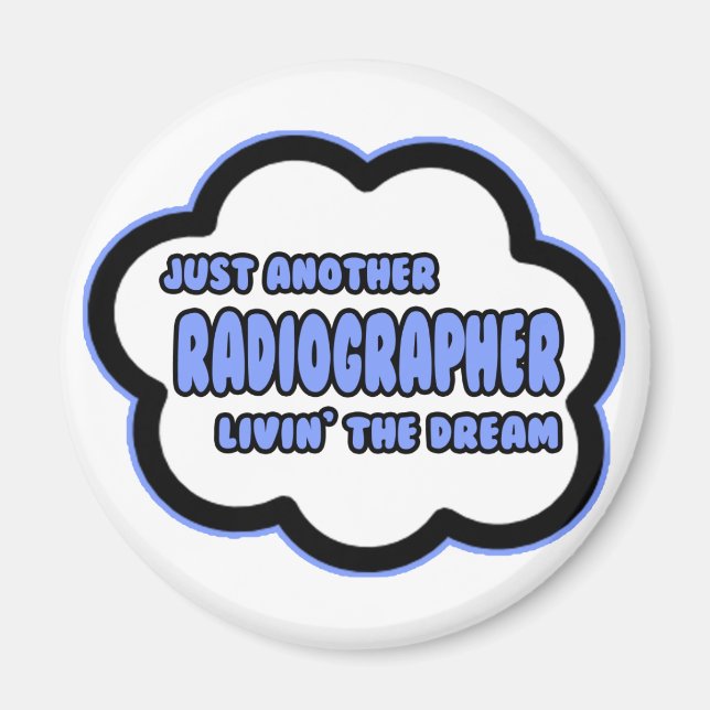 Aimant Radiographe .. Vivre le rêve (Devant)