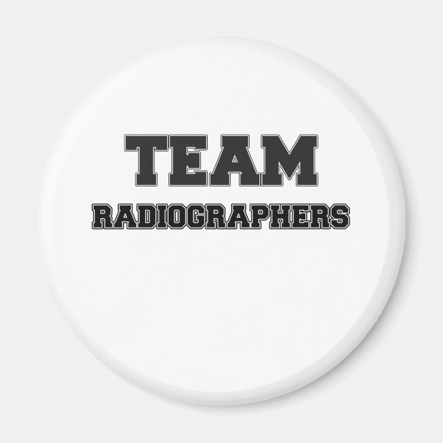 Aimant Radiographes d'équipe (Devant)