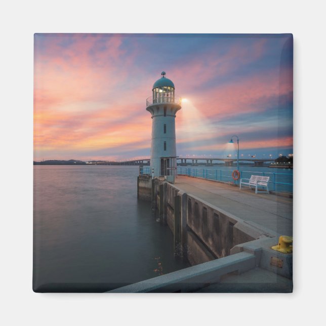Aimant Raffles phare | Marina, Singapour (Devant)
