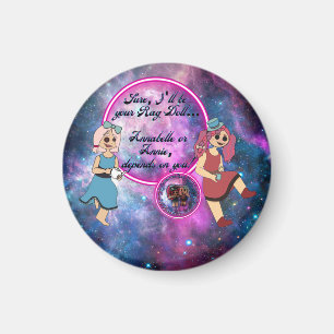 Aimant Rag doll, Annabelle or Annie  