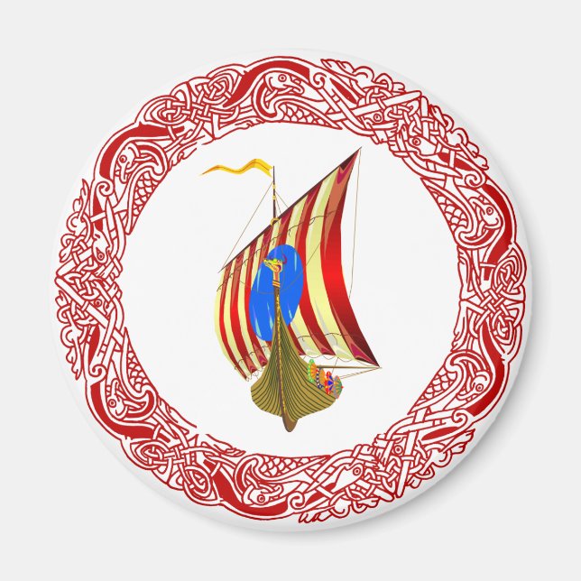 Aimant Raiders viking (Devant)