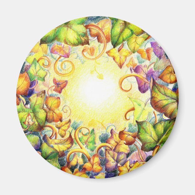 Aimant Rainbow Ivy Eye (Devant)