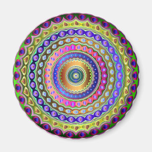 Aimant Rainbow Mandala