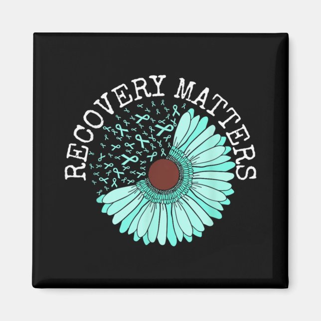 Aimant Rainbow You 988 Suicide Prevention Colorful Ribbon (Devant)