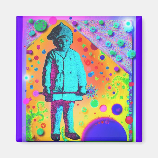 Aimant Rainbows de Q ! magNEAT-O (Devant)