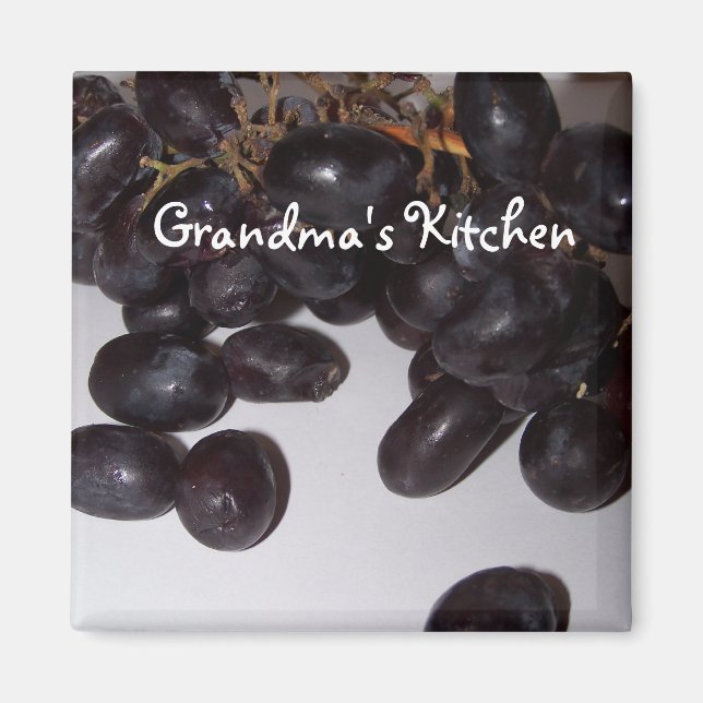 Aimant raisins, la cuisine de grand-mère (Devant)