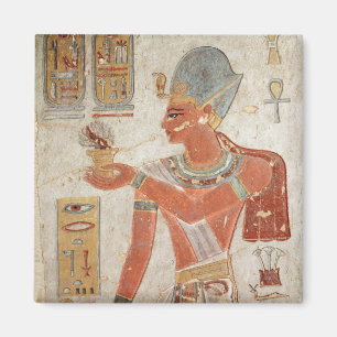 Aimant Ramesses III dans la robe de bataille