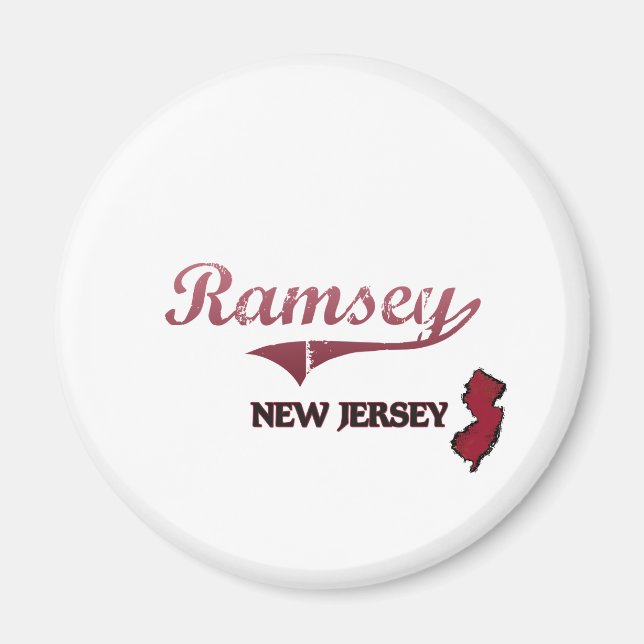 Aimant Ramsey New Jersey City Classic (Devant)