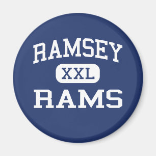 Aimant Ramsey - Rams - Lycée - Ramsey New Jersey