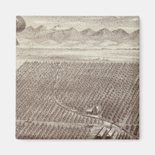 Aimant Ranch de fruits de Chapin