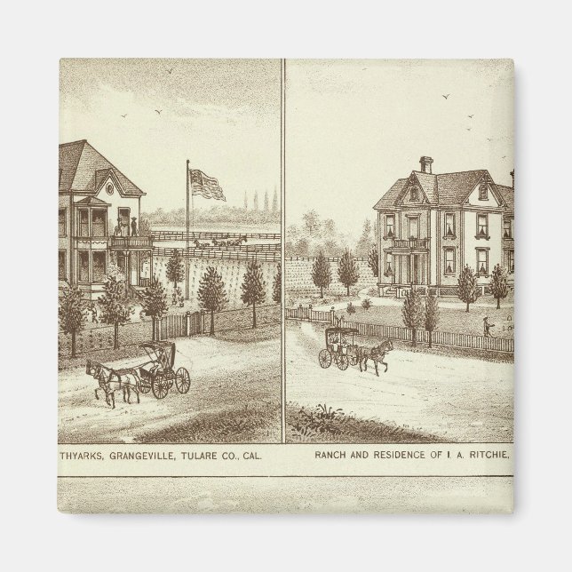 Aimant Ranches, Grangeville, Cal (Devant)