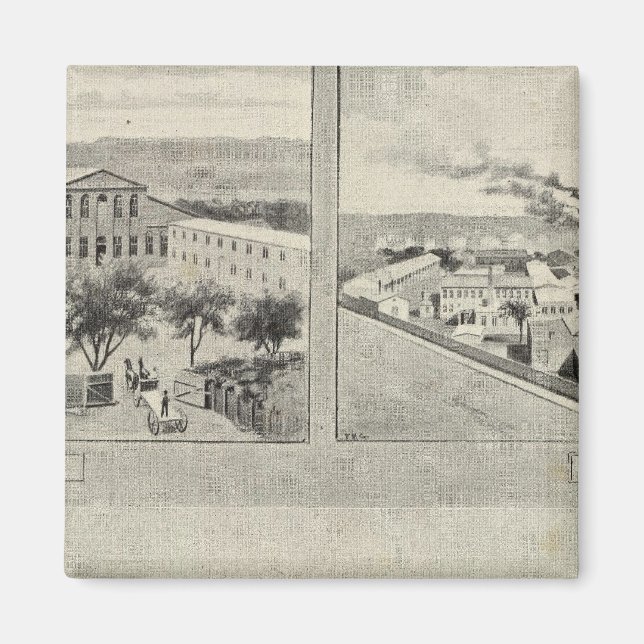 Aimant Randolph & Clowes, Waterbury (Devant)