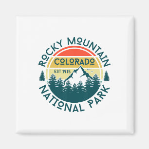 Aimant Randonnée dans la nature du Colorado dans les mont