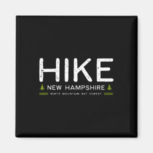 Aimant Randonnée dans les Montagnes Blanches du New Hamps
