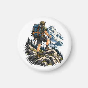 Aimant Randonnée et randonnée en montagne pour les randon