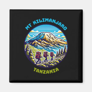Aimant Randonnée Mont Kilimanjaro Tanzanie Randonnée Afri