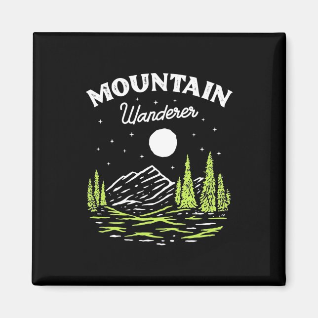 Aimant Randonnée Mountain Wanderer (Devant)