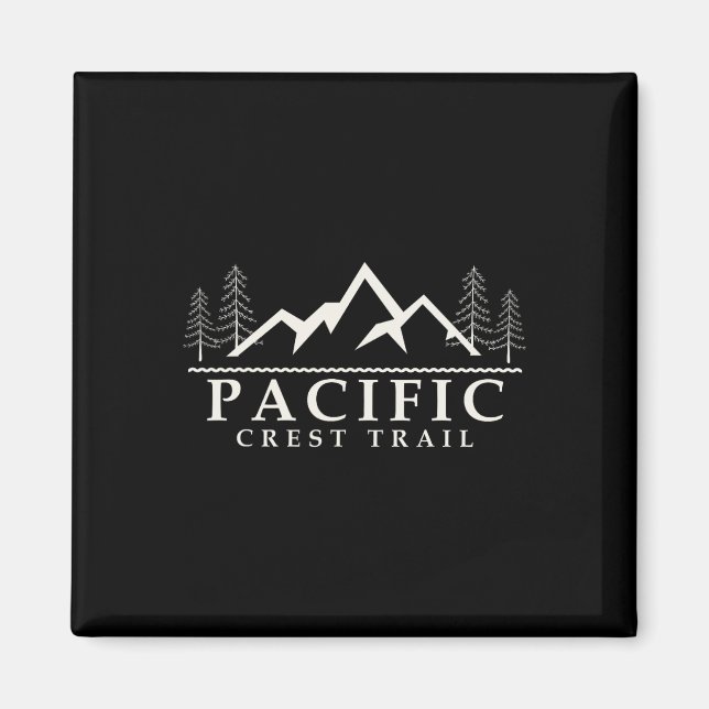 Aimant Randonnée sur le Pacific Crest Trail  (Devant)